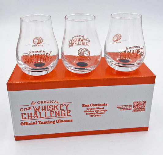 3 pcs Whiskey Challenge Glasses